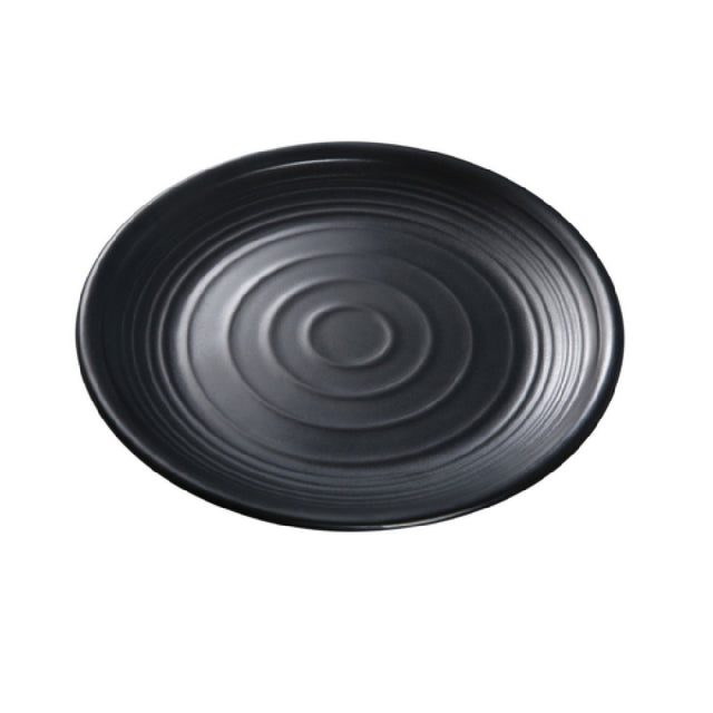 Yanco BP-1007 Black Pearl Plate 7"dia Round