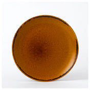 Arc Cardinal HB260 Dudson Harvest Brown Coupe Plate (D:10.25'') Vitrified Ceramic
