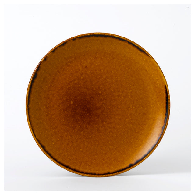 Arc Cardinal HB260 Dudson Harvest Brown Coupe Plate (D:10.25'') Vitrified Ceramic