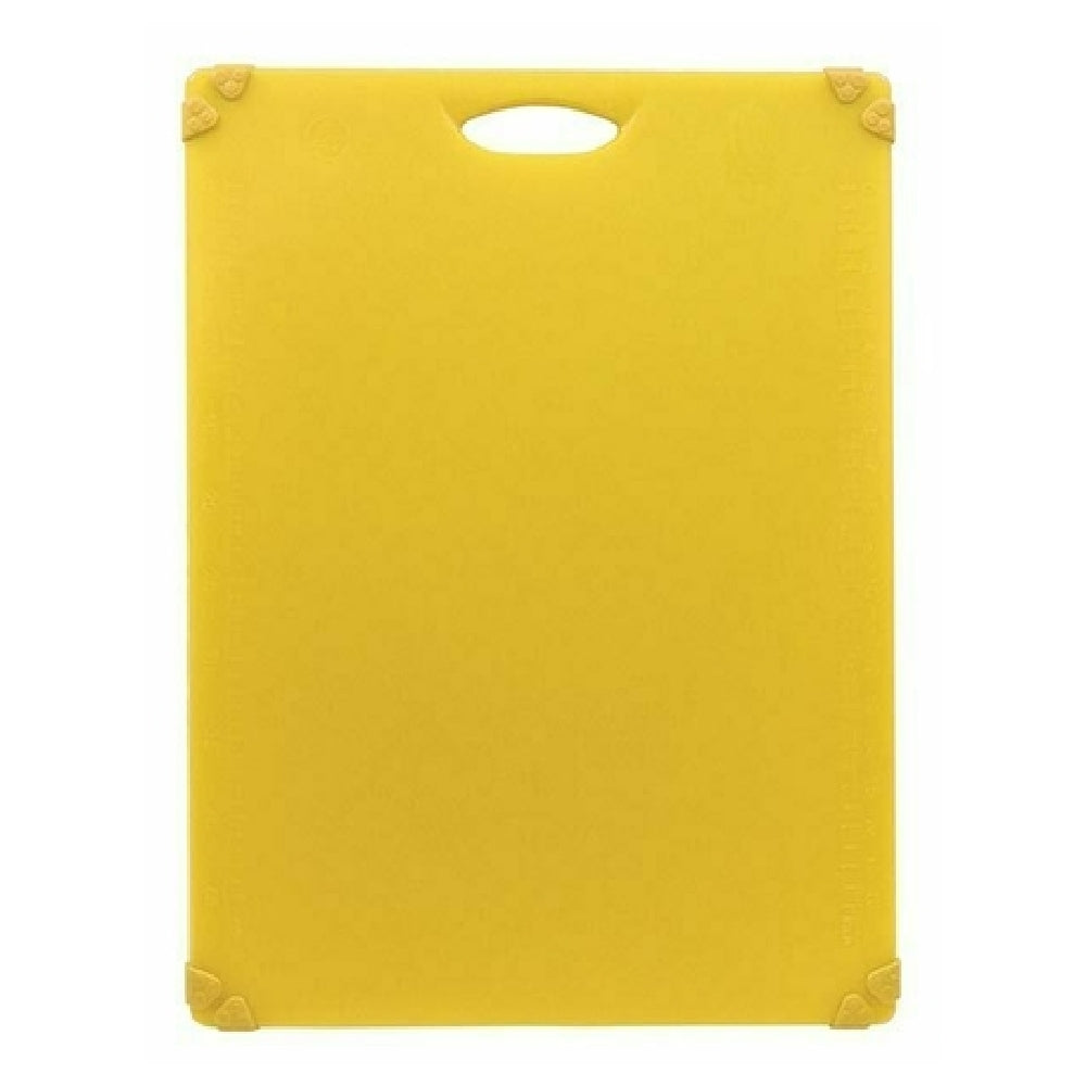 TableCraft Products CBG1824AYL - Cash & Carry Grippy Cutting Board, 18" X 24", 1/2" Thick