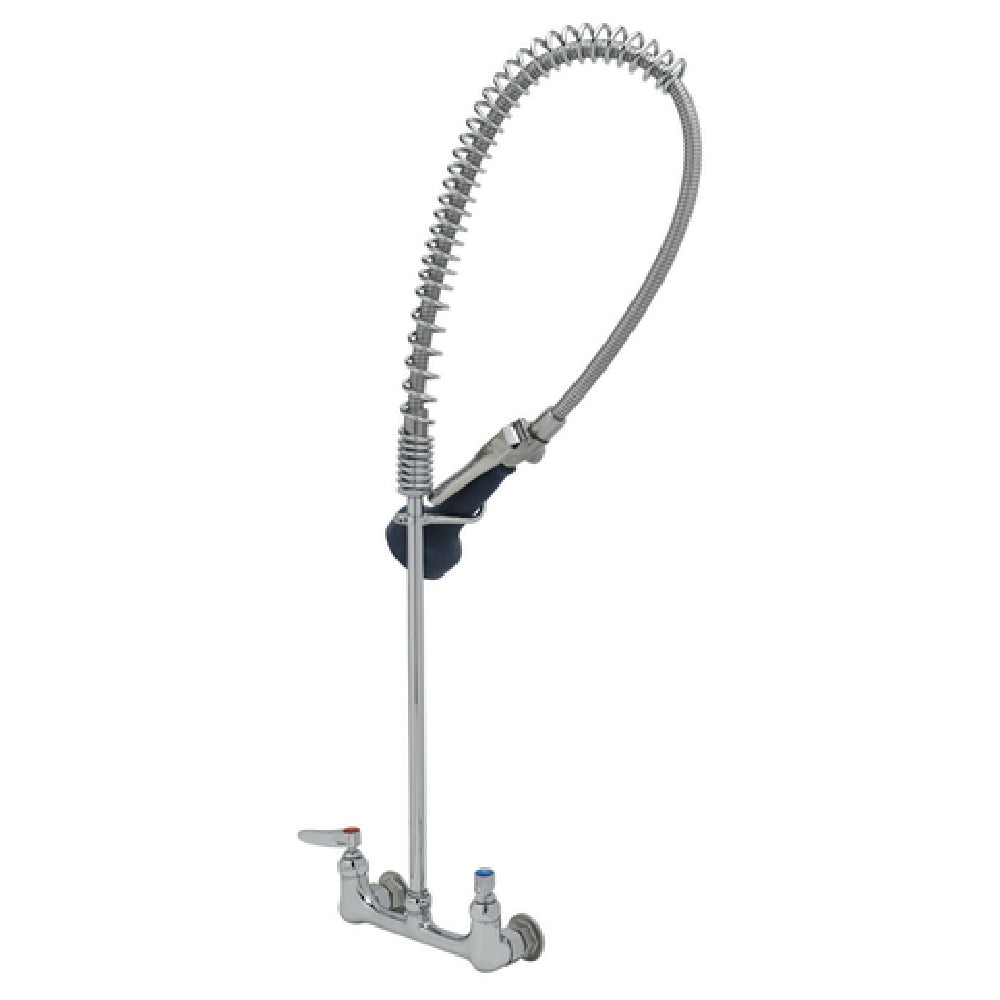 T&S Brass B-0133-08C-M EasyInstall Pre-Rinse Unit Spring Action Wall Mount Base