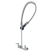 T&S Brass B-0133-08C-M EasyInstall Pre-Rinse Unit Spring Action Wall Mount Base