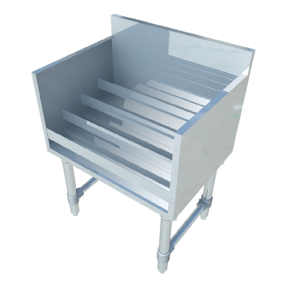 Sapphire Manufacturing SMLDR-24 Underbar Liquor Bottle Display Unit Freestanding