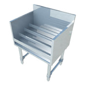 Sapphire Manufacturing SMLDR-24 Underbar Liquor Bottle Display Unit Freestanding