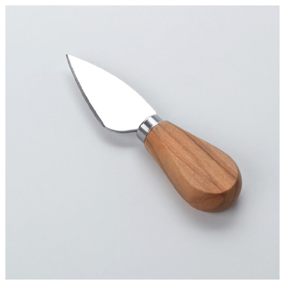 American Metalcraft CKOW2 Cheese Knife Semi- Hard Olive Wood Handle