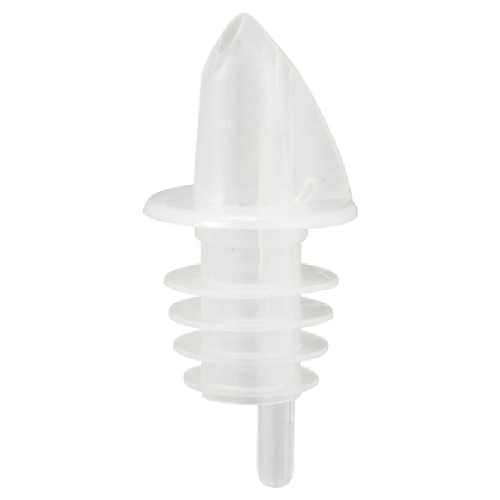 Winco PPR-2C Liquor Pourer 12 Pack Free Flow Clear Plastic ...
