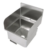 John Boos PBHS-W-1616-SSLR-X Pro-Bowl Hand Sink Wall Mount 16"W X 16" Front-to-back X 10" Deep Bowl