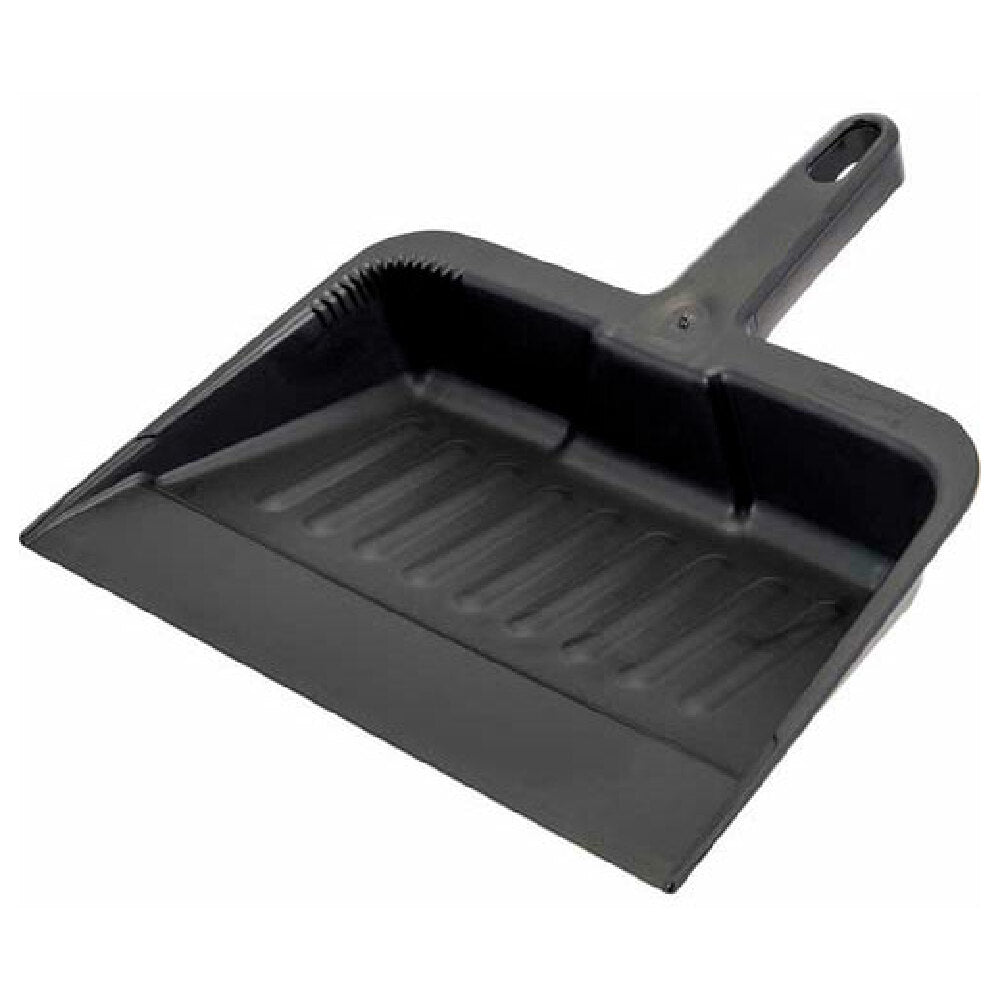 Rubbermaid RBMDFG200500CHAR Dustpan 12" Plastic
