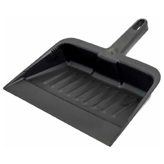 Rubbermaid RBMDFG200500CHAR Dustpan 12" Plastic