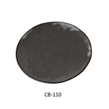 Yanco CB-110 Cowboy Dinner Plate 10-1/4" Dia. X 1"H Round