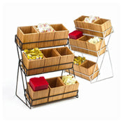 Cal Mil 1817-39 Tiered Display 13"W X 9-1/2"D X 17-1/2"H 3-tier