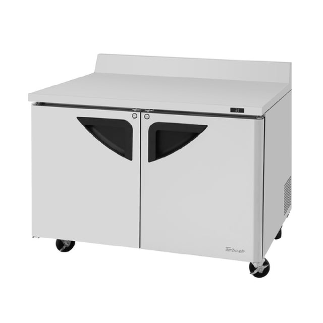 Turbo Air TWR-48SD-N Super Deluxe Worktop Refrigerator Two-section 12.0 Cu. Ft.