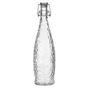 Libbey 13150120 Glacier Bottle 1 Liter (33-7/8 Oz.) Clear Clamp Top Lip