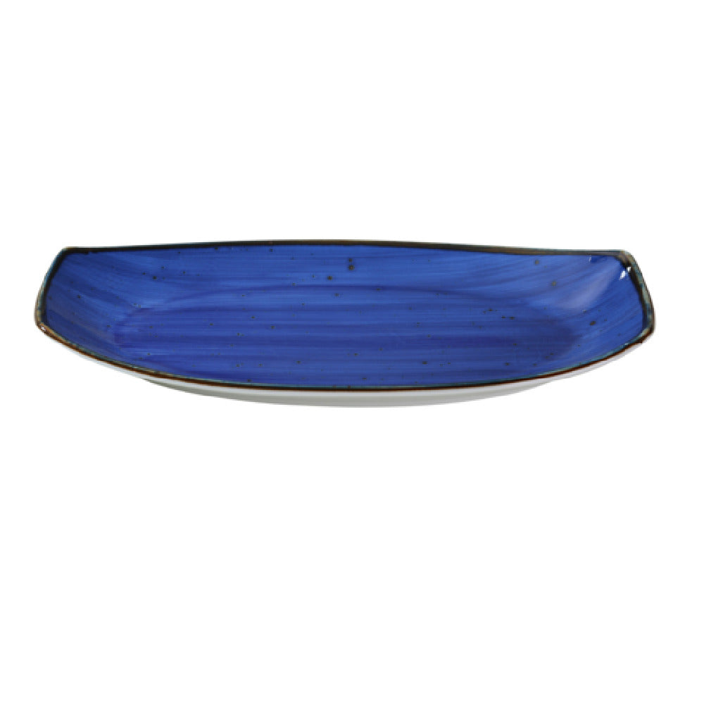 Yanco LY-213BU Lyon Plate 13"L X 7-3/8"W X 1-1/2"H Rectangular