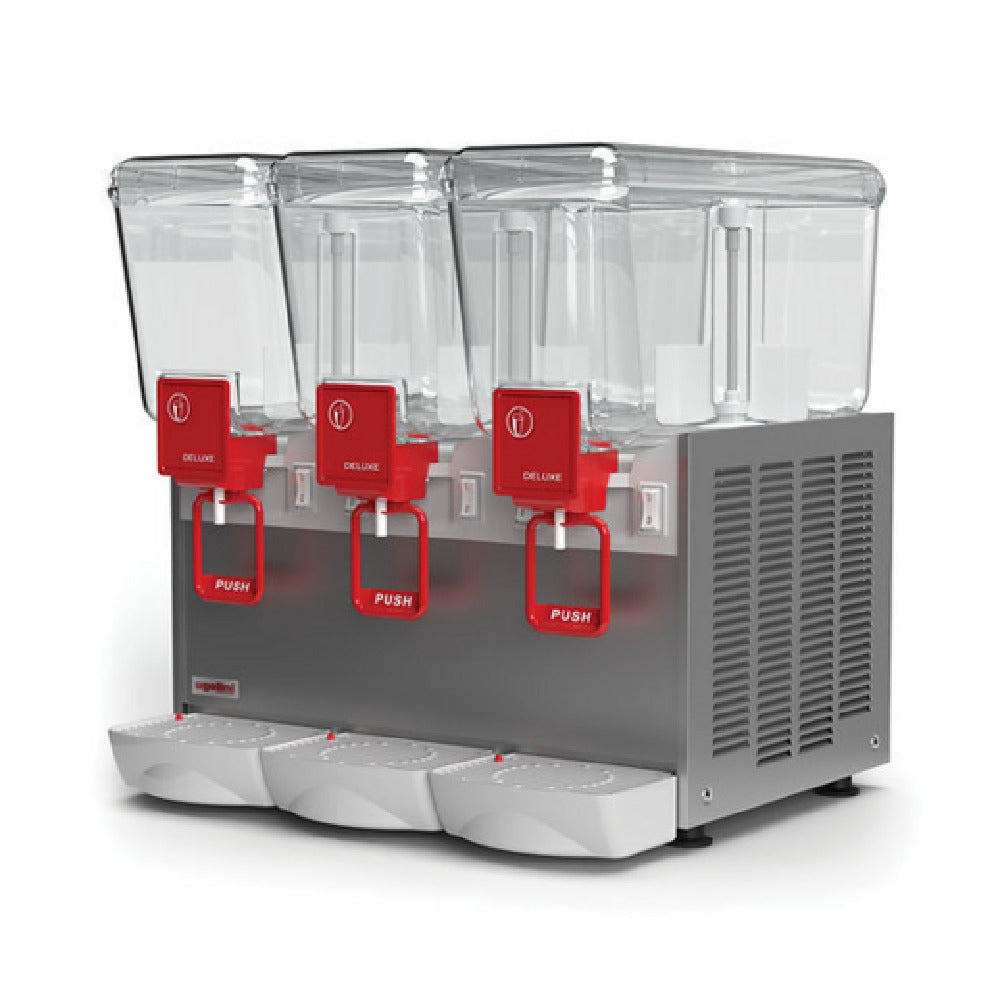 Monaco Foodservice UEAD303K0 Ugolini Arctic Deluxe Cold Beverage Dispenser (3) Bowl