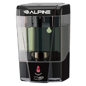 Alpine Industries ALP432-1-BLK Soap & Hand Sanitizer Gel Dispenser Automatic 23.7 Oz (700ml)