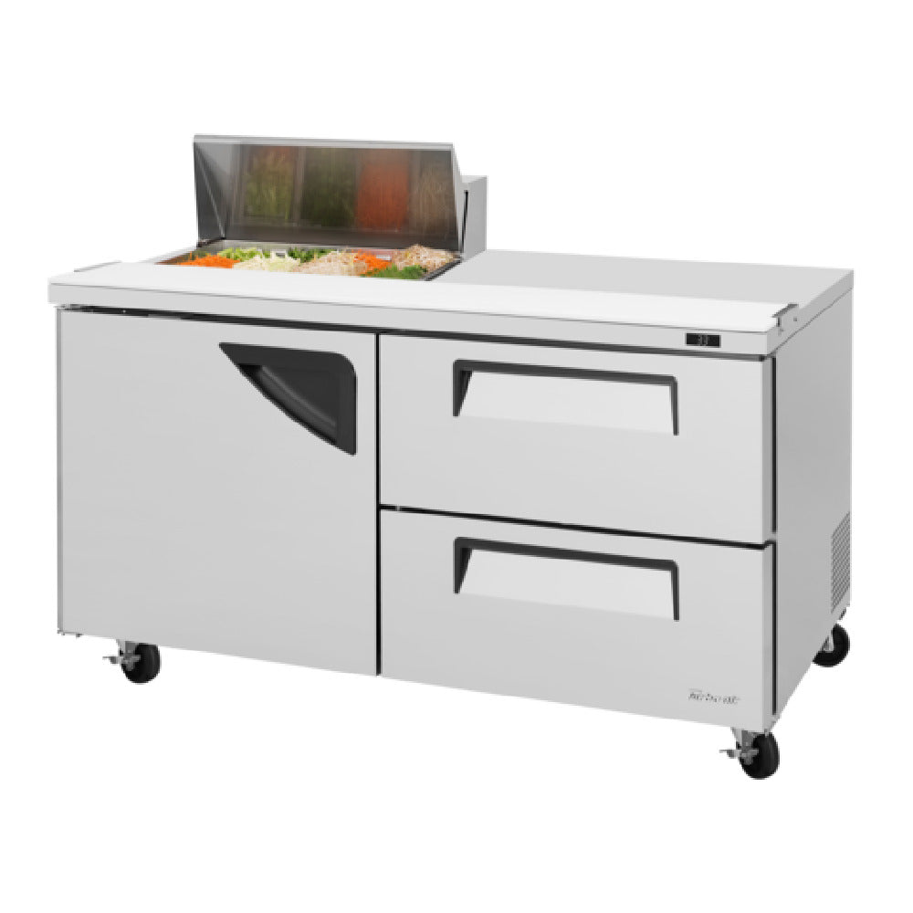 Turbo Air TST-60SD-08S-D2-N Super Deluxe Sandwich/Salad Unit Two-section 60-1/4"W X 30"D X 37-1/2"H