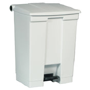Rubbermaid FG614500WHT Step-On Container 18 Gallon 19-3/4" X 16-1/8"W X 26-1/2"H