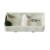 Yanco HO-4031 Honda Divided Dish 5"L X 3-1/2"W 2-compartments