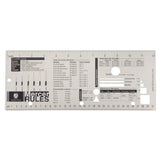 Mercer Culinary M33241S Mercer Rules™ Spanish Version Two-sided Culinary Tool