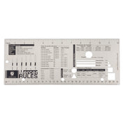 Mercer Culinary M33241S Mercer Rules™ Spanish Version Two-sided Culinary Tool