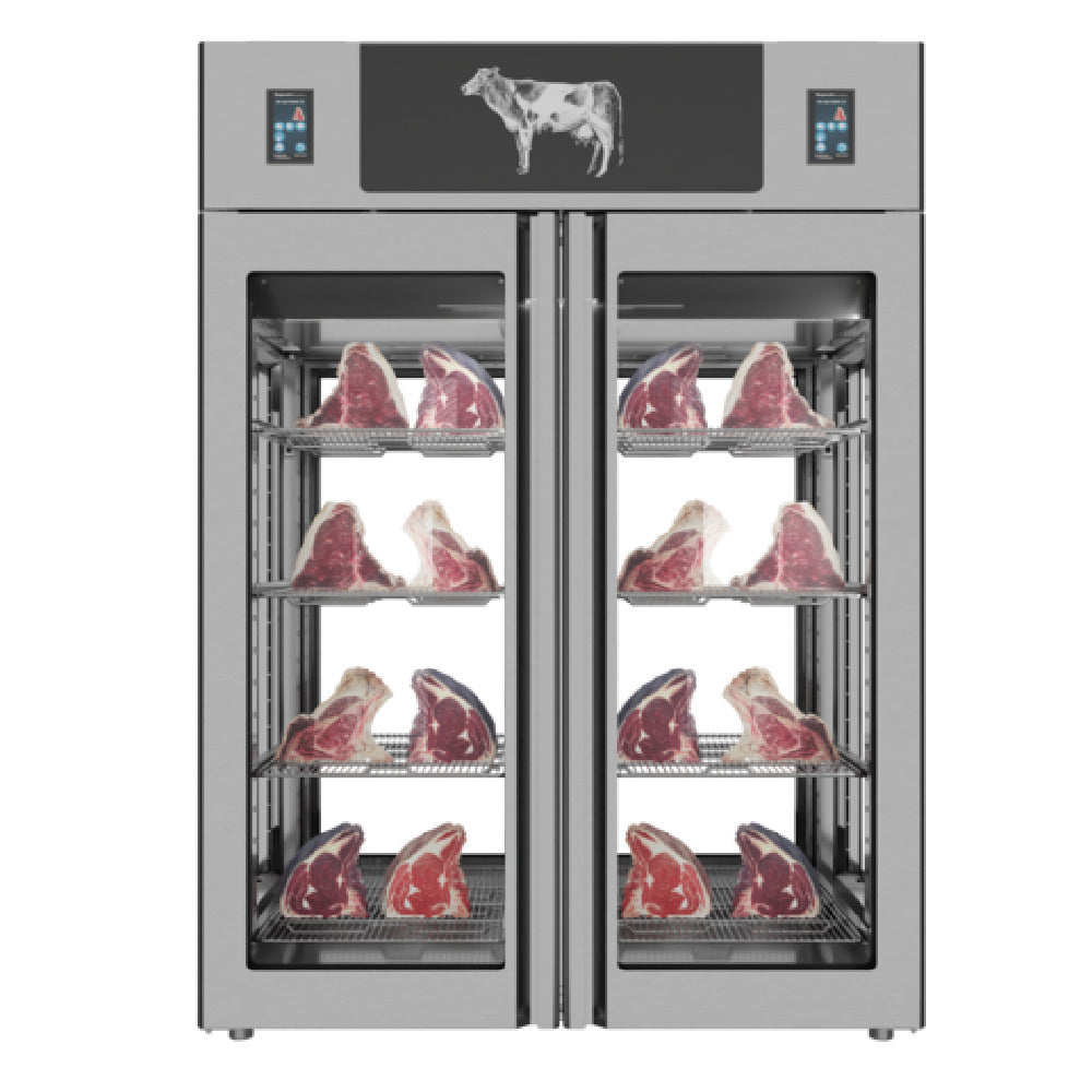 Omcan 48048 (MM-IT-1400-TWCAV) Stagionello® Dry Age 3.0 Twin Cabinet Two-section