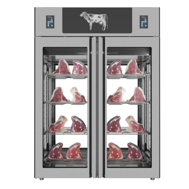 Omcan 48048 (MM-IT-1400-TWCAV) Stagionello® Dry Age 3.0 Twin Cabinet Two-section