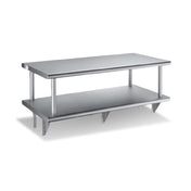 Steel Works Stainless SWPTSD-2424-316 Heavy Duty Pass Thru Shelf With Over Shelf