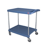 Metro MY2030-24BU - Quick Ship - MyCart™ Series Utility Cart, (2) Shelves, Open Base
