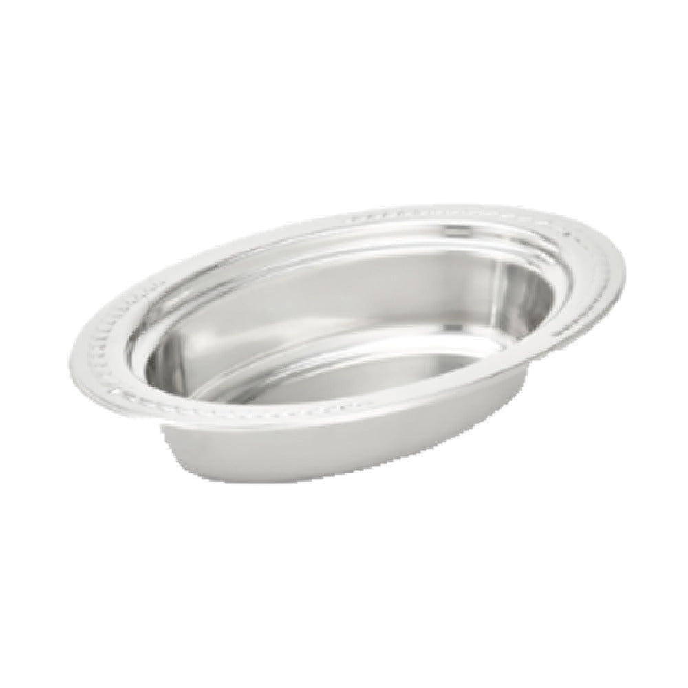 Vollrath 8231320 Miramar™ Decorative Foodpan Oval 6.4 Quart (5.1L)