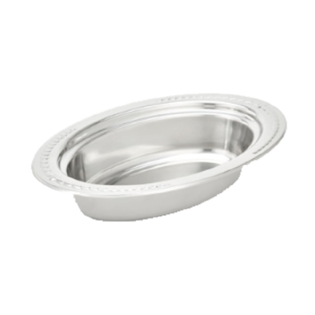 Vollrath 8231320 Miramar™ Decorative Foodpan Oval 6.4 Quart (5.1L)