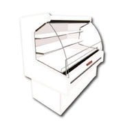 Howard-McCray R-OD40E-4L-C-LED - Dairy Curved End Open Merchandiser, 51"W, 53"H