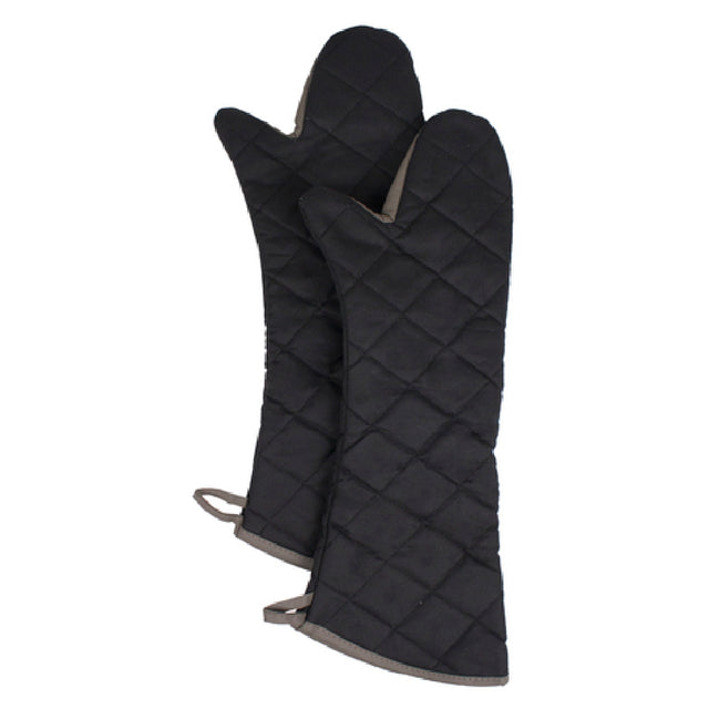 John Ritzenthaler Company 2PX24ELBKBK-2 Pyrotex® Oven Mitt Shoulder Length 24"