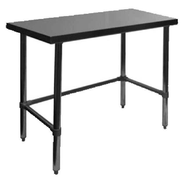 GSW USA WT-P3048B Premium Work Table 48"W X 30"D X 35"H 16/304 Stainless Steel Top