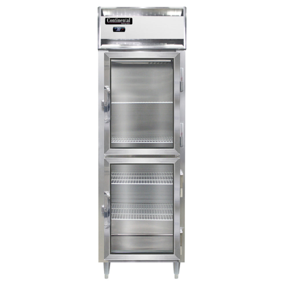 Continental Refrigerator D1RNSAGDHD Designer Line Refrigerator Reach-in One-section