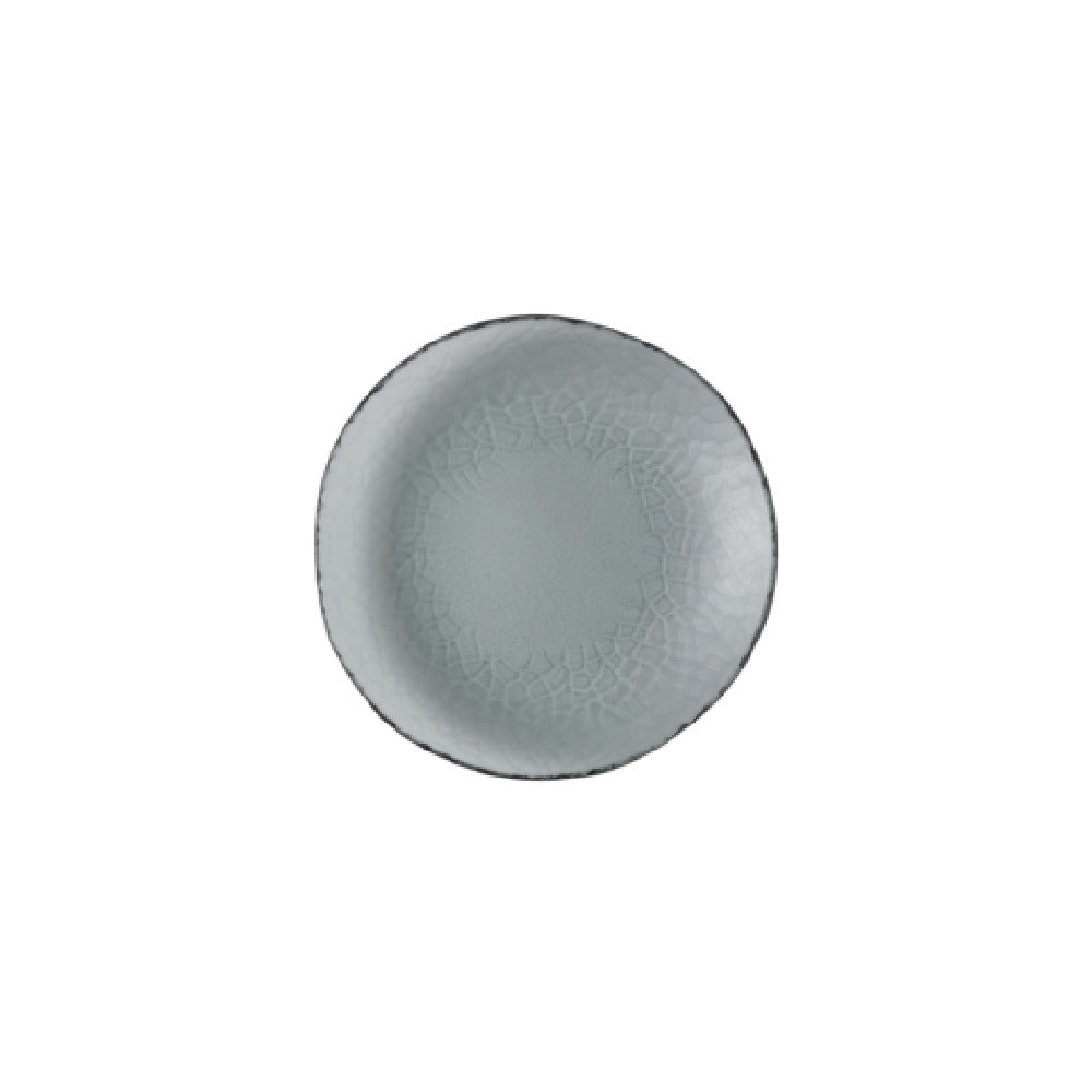 Churchill China GLVDTBP11 - Organic Glass Plate, 8.8", Embossed Design