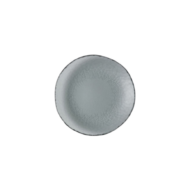 Churchill China GLVDTBP11 - Organic Glass Plate, 8.8", Embossed Design