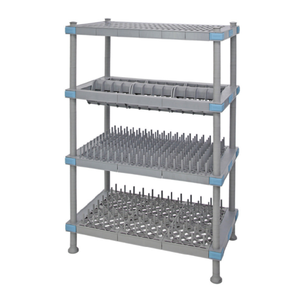 Quantum QPM244268DR Millenia Drying Rack Unit Mobile 42"W X 24"D X 68"H