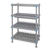 Quantum QPM244268DR Millenia Drying Rack Unit Mobile 42"W X 24"D X 68"H