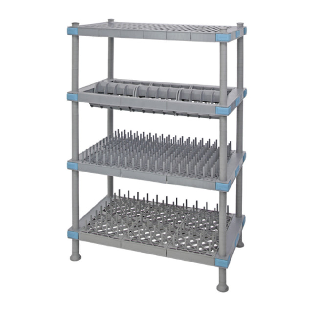 Quantum QPM245468DR Millenia Drying Rack Unit Mobile 30"W X 24"D X 68"H