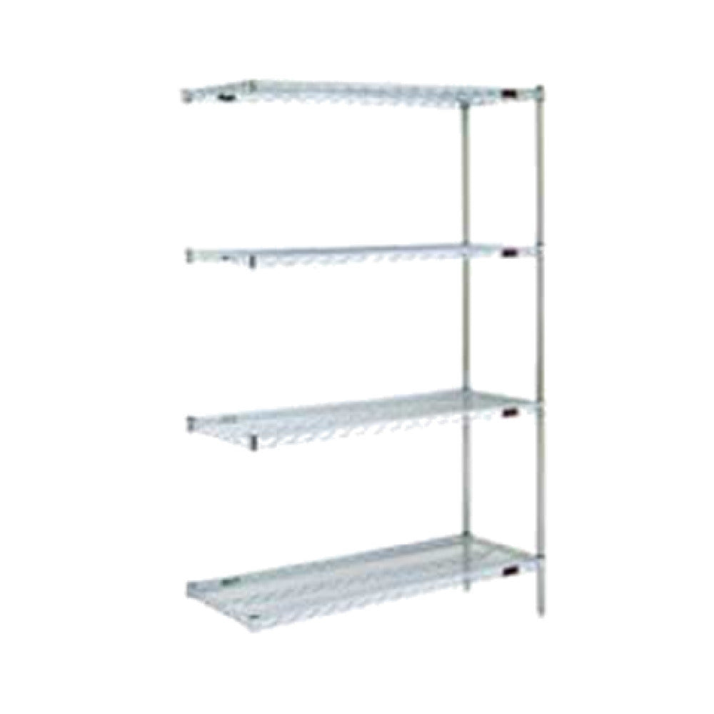 Eagle A4-63-2130Z Add-On Shelving Unit 4-tier 30"W X 21"D X 63"H