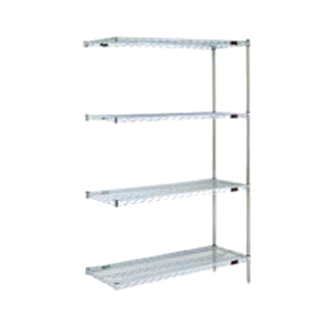 Eagle A4-63-2472C Add-On Shelving Unit 4-tier 72"W X 24"D X 63"H