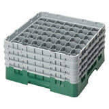 Cambro 49S800119 Camrack® Glass Rack With (4) Soft Gray Extenders Full Size