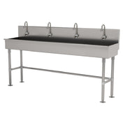 Advance Tabco 19-FM-80EFADA Multiwash Hand Sink With Stainless Steel Legs And Flanged Feet