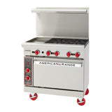 American Range ARGF-24G-2B_NAT Green Flame Range Gas 36"