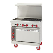 American Range ARGF-6-C_LP Green Flame Range Gas 36"