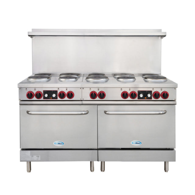 Koolmore KM-CR60-E KoolMore Commercial Electric Range With Oven 60"W X 33.75"D X 56.88"H
