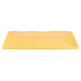 Elite Global Solutions M168RC-Y Platter 16"L X 8"W X 1-5/8"H Rectangular