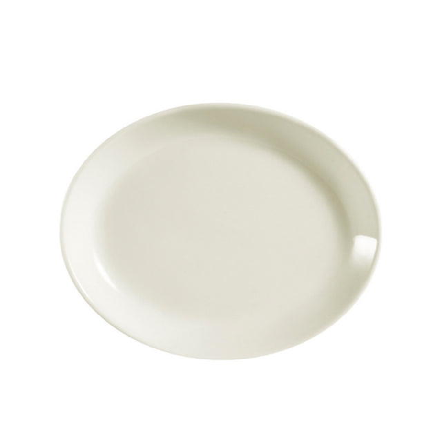 CAC China REC-12C REC Platter 10-1/2"L X 8-1/4"W X 1-1/2"H Oval
