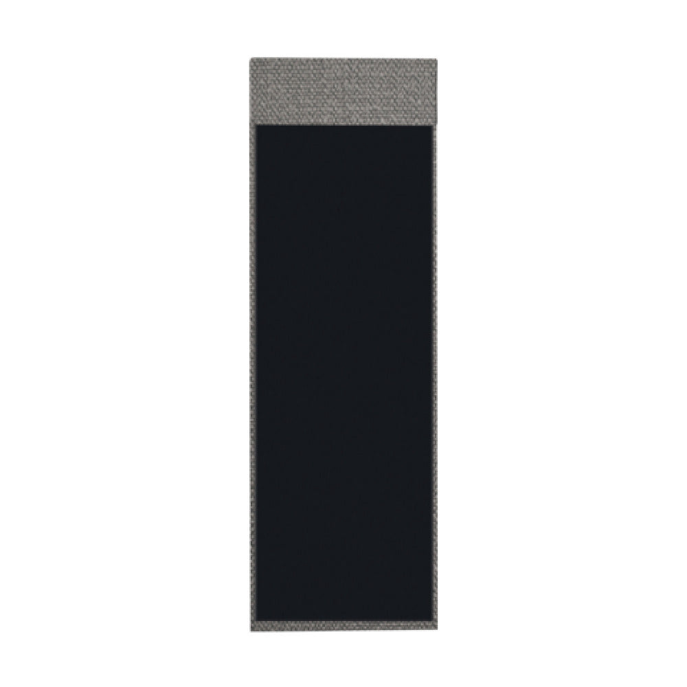 Risch MMB-MILAN 4.25X14 Milan Hardback Simulated Woven Vinyl Magnetic Menu Board (specify Color)